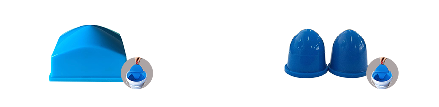藍色移印硅膠膠頭 藍色移印硅膠膠頭
